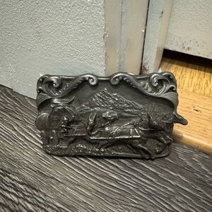 1985 Siskiyou Pioneer belt buckle